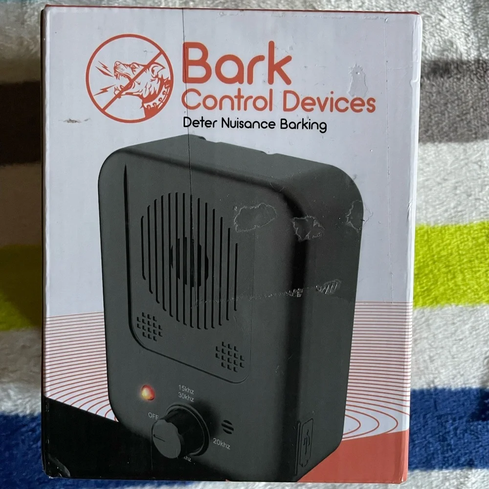 Bark control device